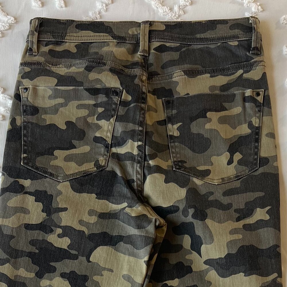 Harper Camouflage Stretch Skinny Denim Jeans SIZE 27 - Picture 6 of 10